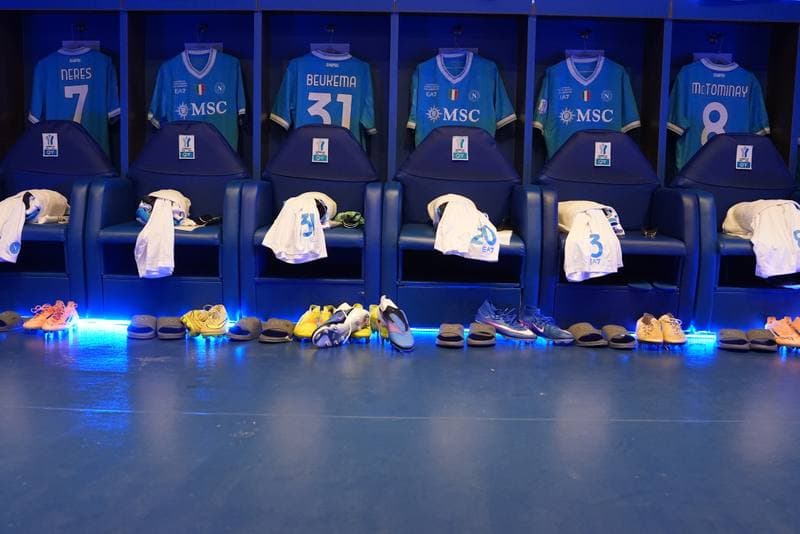 Football. EA Sports FC Supercup. Napoli - Bologna. 22.12.2025