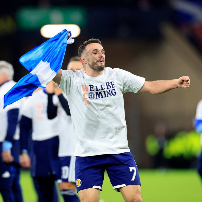 Football. 2026 FIFA World Cup Qualifiers. Scotland - Denmark. 18.11.2025