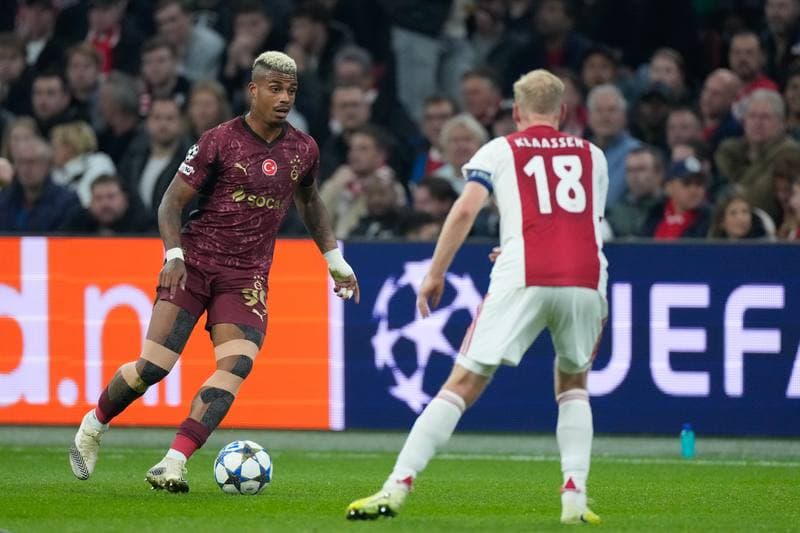 Football. UEFA Champions League. Ajax - Galatasaray. 05.11.2025