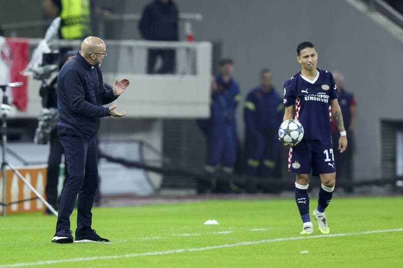 Football. UEFA Champions League. Olympiacos - PSV Eindhoven. 04.11.2025