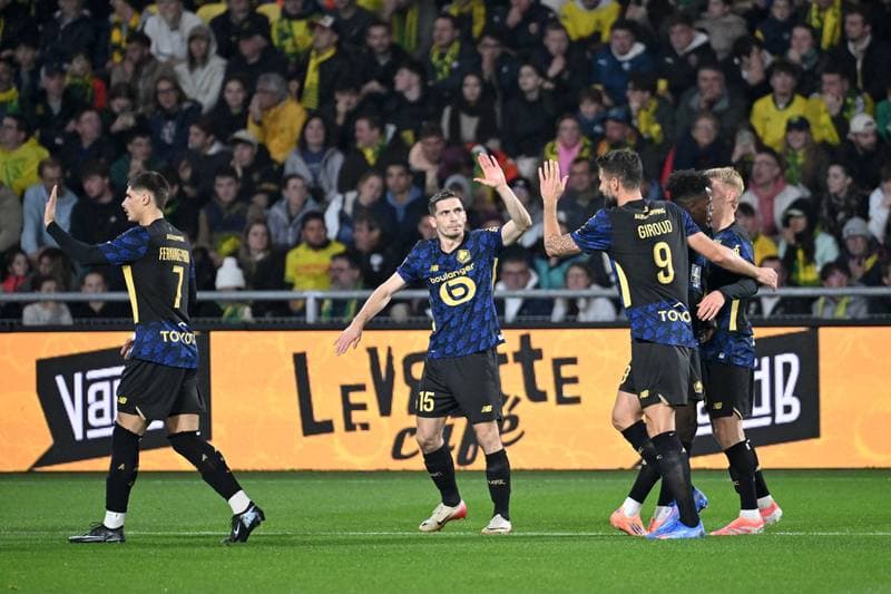Football. Ligue 1. FC Nantes - Lille OSC. 19.10.2025