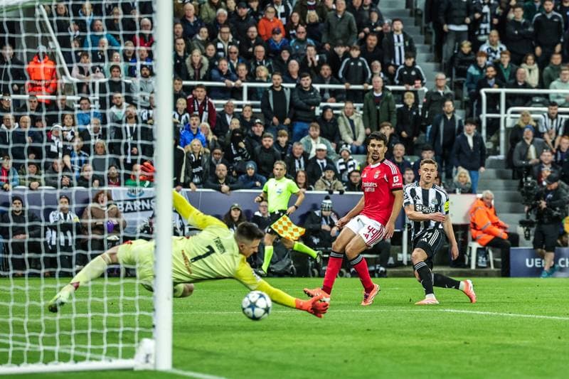 Football. UEFA Champions League. Newcastle United - Benfica. 21.10.2025