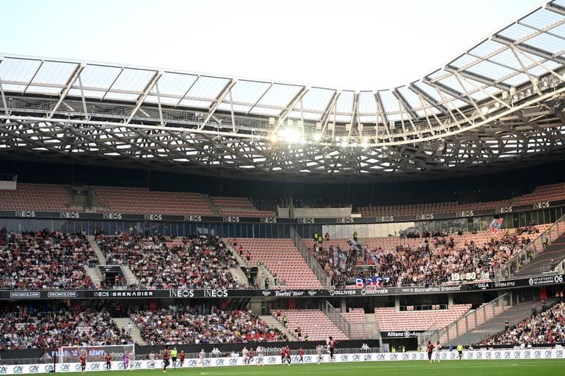 Football. Ligue 1 McDonald's. OGC Nice - Olympique Lyonnais. 18.10.2025