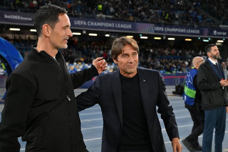 Football. UEFA Champions League. Napoli - Eintracht Frankfurt. 04.11.2025