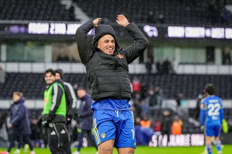 Football. Emirates FA Cup. Derby County - Leeds United. 11.01.2026