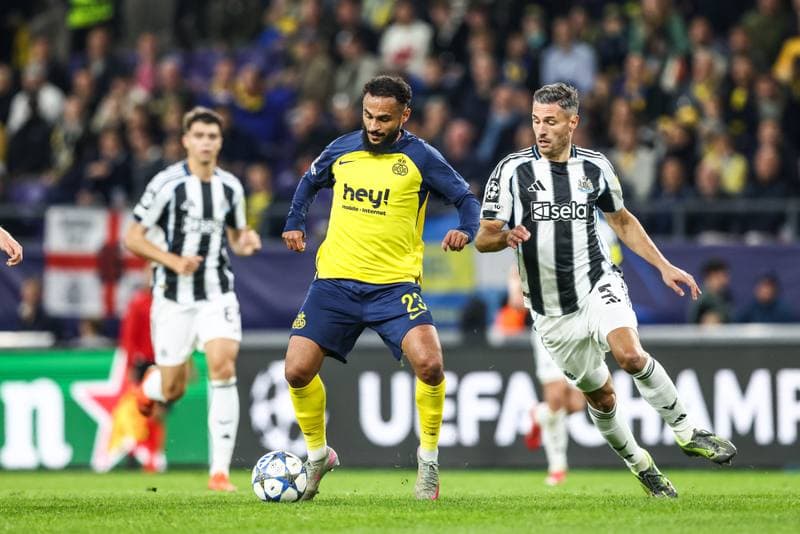 Football. UEFA Champions League. Royale Union Saint-Gilloise - Newcastle United. 01.10.2025