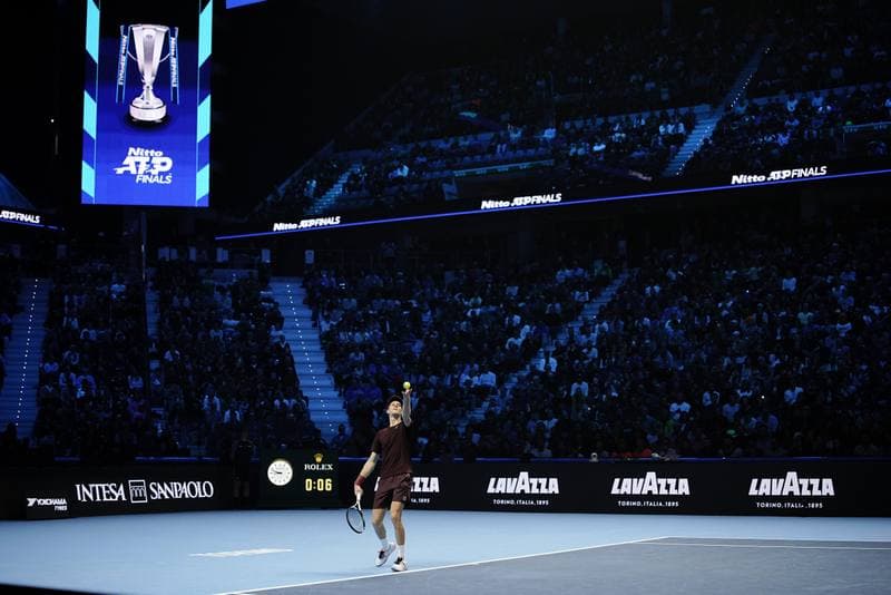 Tennis. ATP Finals. Jannik Sinner - Felix Auger-Aliassime. 10.11.2025