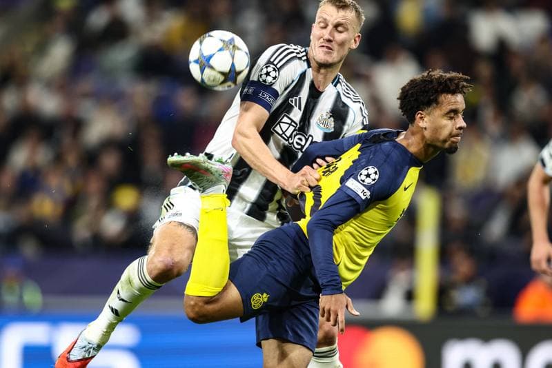 Football. UEFA Champions League. Royale Union Saint-Gilloise - Newcastle United. 01.10.2025