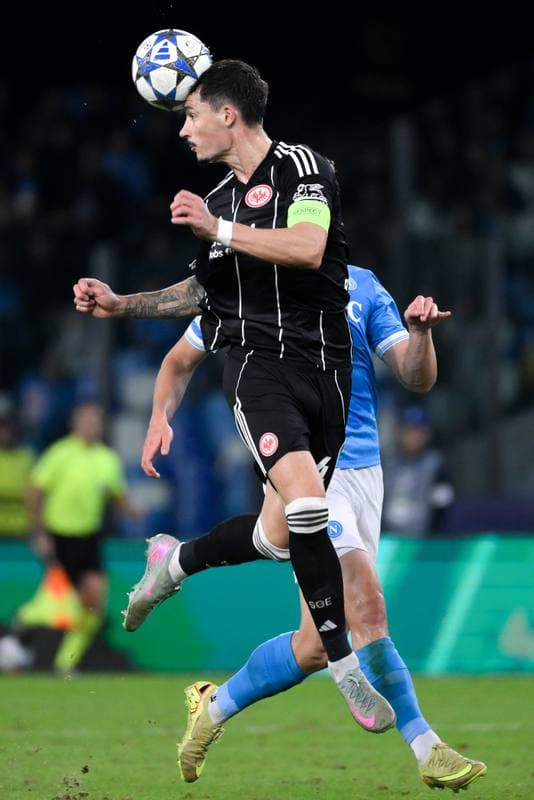 Football. UEFA Champions League. SSC Napoli - Eintracht Frankfurt. 04.11.2025