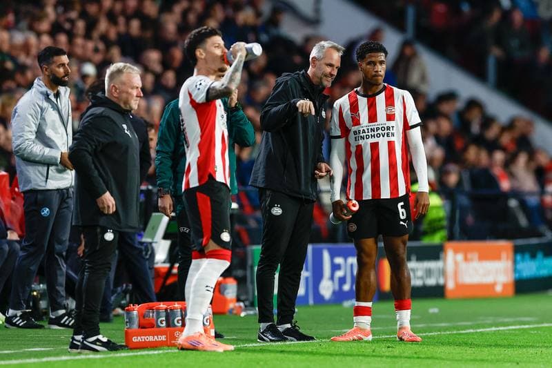 Football. UEFA Champions League. PSV Eindhoven - Napoli. 21.10.2025