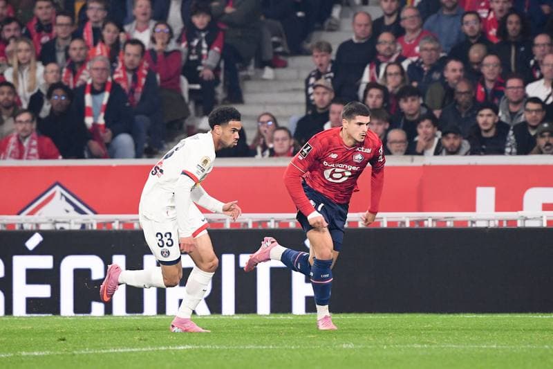 Football. Ligue 1. Lille OSC - Paris Saint-Germain. 05.10.2025