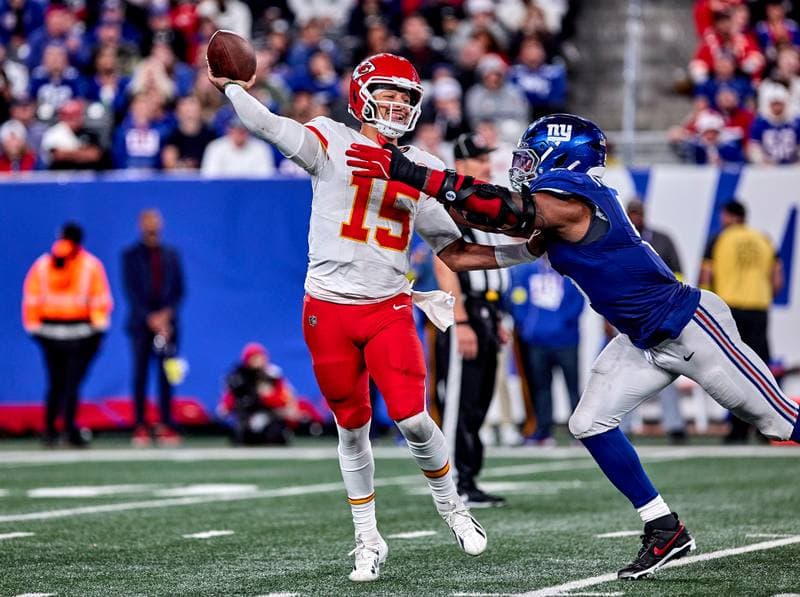 Football. NFL. Kansas City Chiefs - New York Giants. 21.09.2025