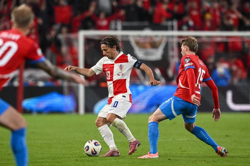 Football. FIFA World Cup Qualifiers. Czechia - Croatia. 09.10.2025