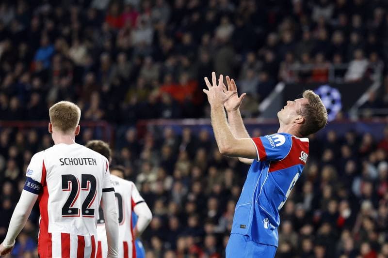 Football. UEFA Champions League. PSV Eindhoven - Atletico Madrid. 09.12.2025