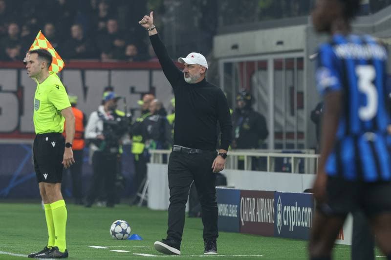 Football. UEFA Champions League. Atalanta - SK Slavia Prague. 22.10.2025