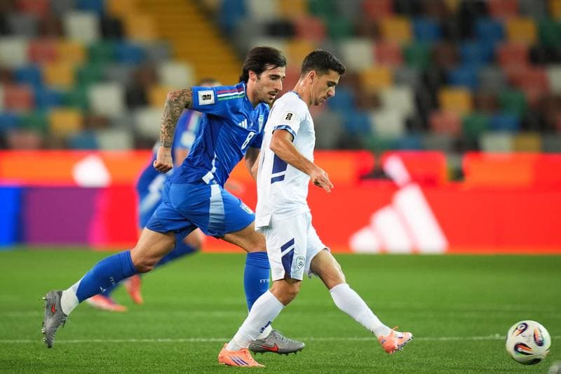Football. 2026 FIFA World Cup Qualifiers. Italy - Israel. 14.10.2025