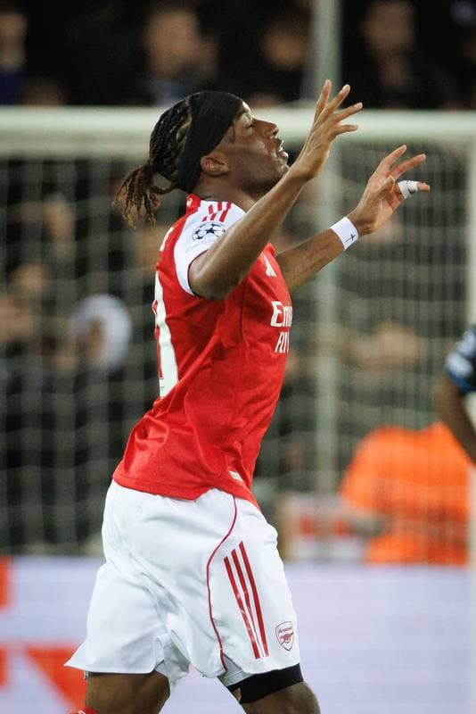 Football. UEFA Champions League. Club Brugge - Arsenal. 10.12.2025