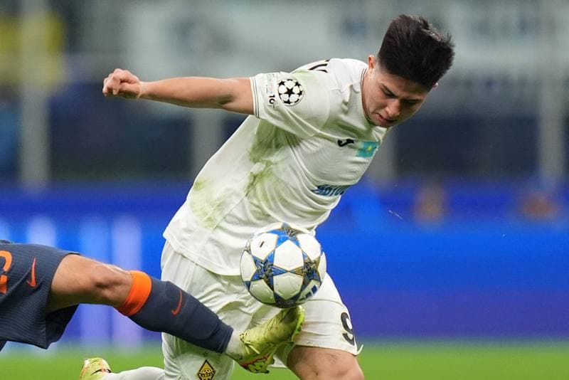 Football. UEFA Champions League. Inter - Kairat Almaty. 05.11.2025