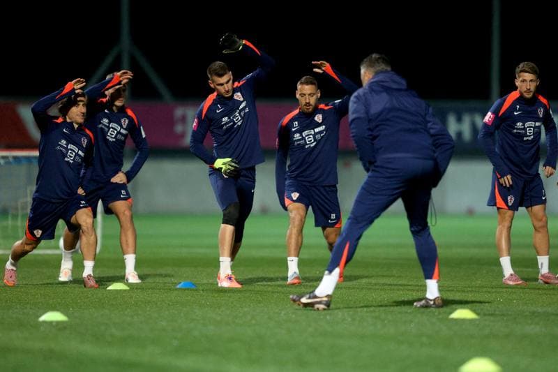Football. Croatia. Training. 10.11.2025