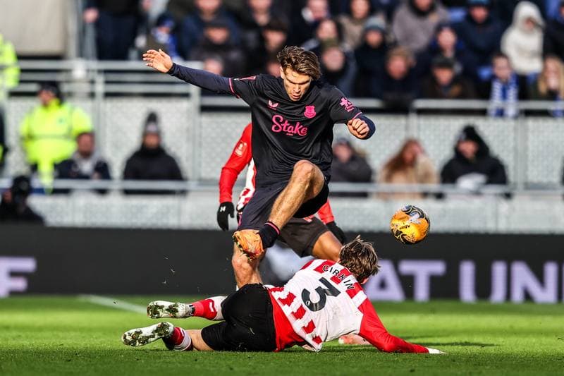 Football. Emirates FA Cup. Everton - Sunderland. 10.01.2026