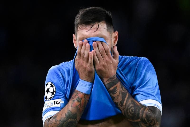 Football. UEFA Champions League. SSC Napoli - Eintracht Frankfurt. 04.11.2025