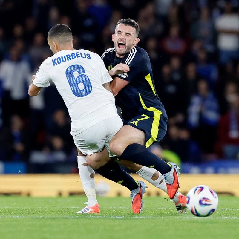 Football. 2026 FIFA World Cup Qualifiers. Scotland - Greece. 09.10.2025