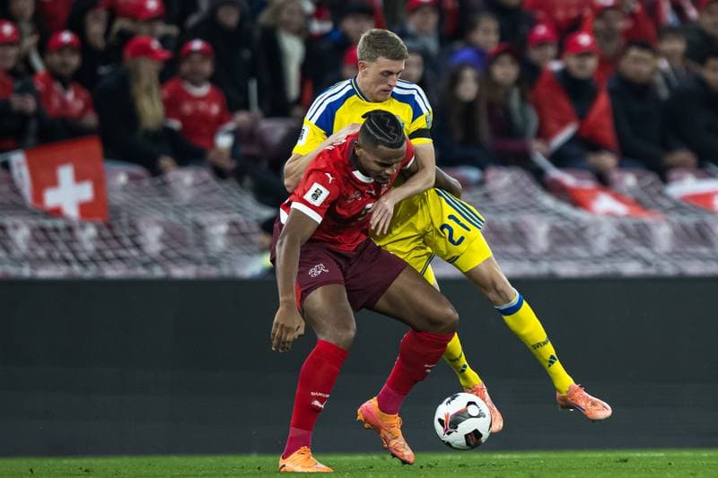 Football. FIFA World Cup Qualifier. Switzerland - Sweden. 15.11.2025