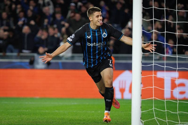 Football. UEFA Champions League. Club Brugge - Barcelona. 05.11.2025