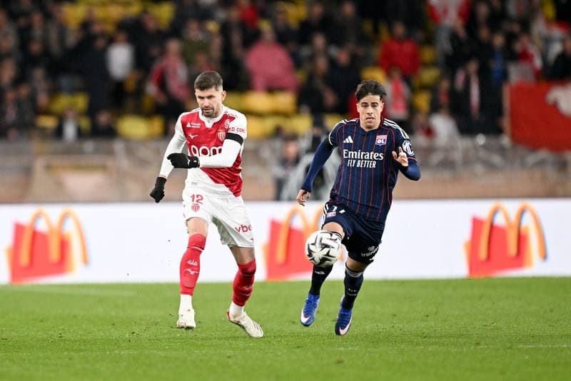 Football. Ligue 1 McDonald's. AS Monaco - Olympique Lyonnais. 03.01.2026