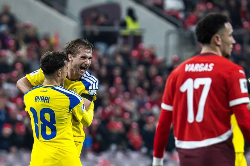 Football. FIFA World Cup Qualifier. Switzerland - Sweden. 15.11.2025