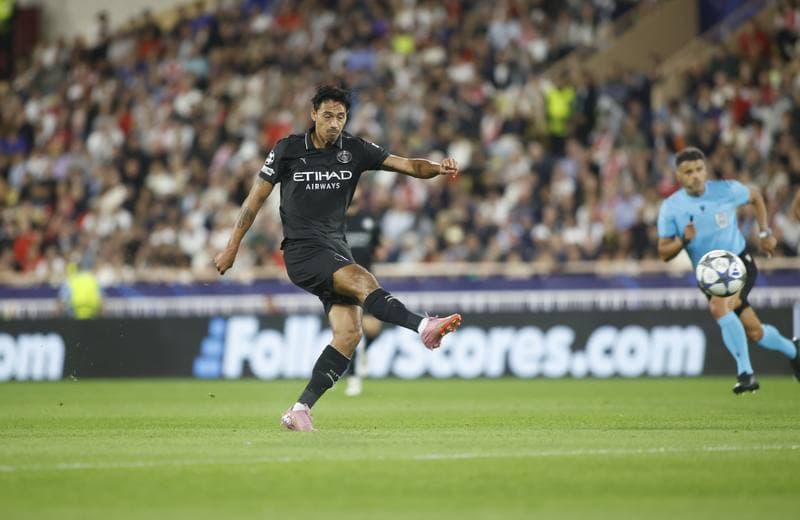 Football. UEFA Champions League. AS Monaco - Manchester City. 01.10.2025