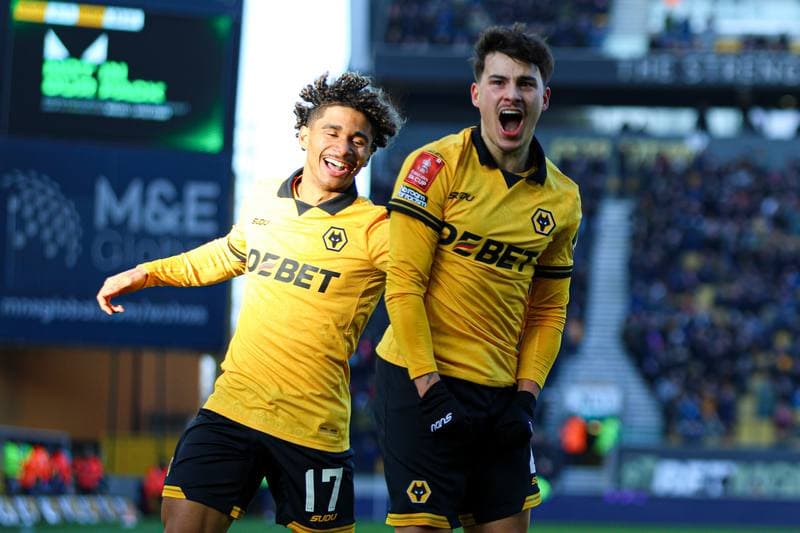 Football. FA Cup. Wolverhampton Wanderers - Shrewsbury Town. 10.01.2026