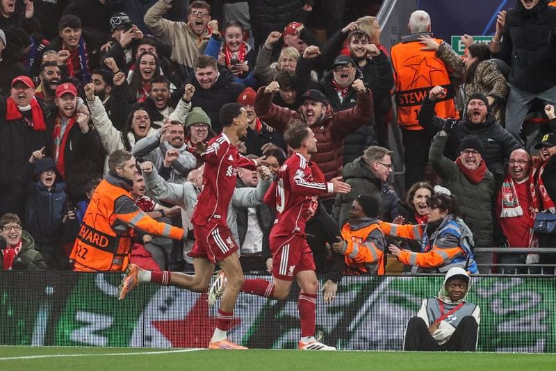 Football. UEFA Champions League. Liverpool - Real Madrid. 04.11.2025