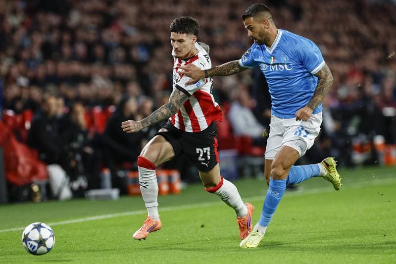 Football. UEFA Champions League. PSV Eindhoven - Napoli. 21.10.2025