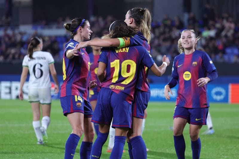 Football. UEFA Women's Champions League. Barcelona - OH Leuven. 12.11.2025