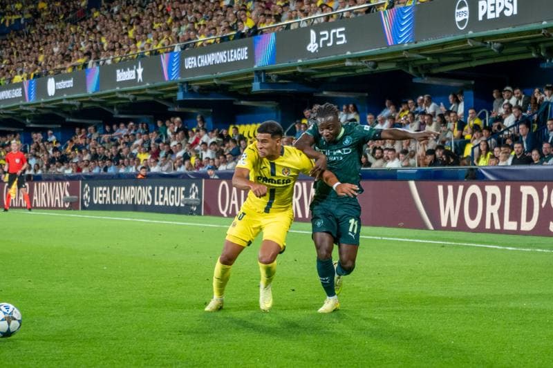 Football. UEFA Champions League. Villarreal - Manchester City. 20.10.2025