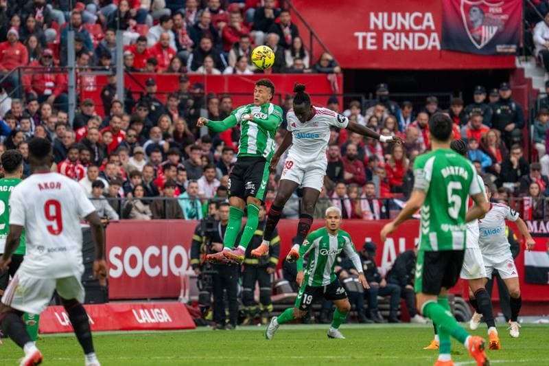 Football. La Liga. Sevilla - Real Betis. 30.11.2025