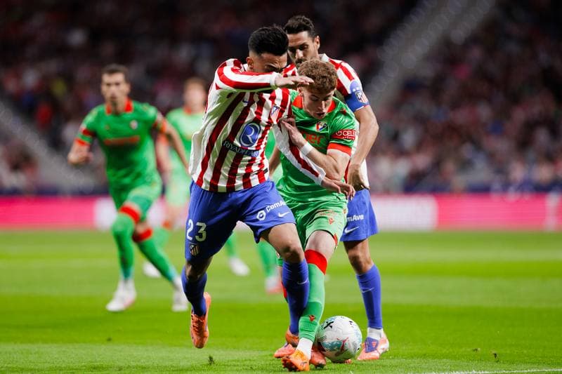 Football. La Liga. Atletico Madrid - Osasuna. 18.10.2025