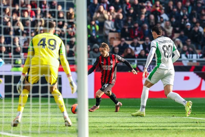 Football. Serie A. AC Milan - US Sassuolo. 14.12.2025