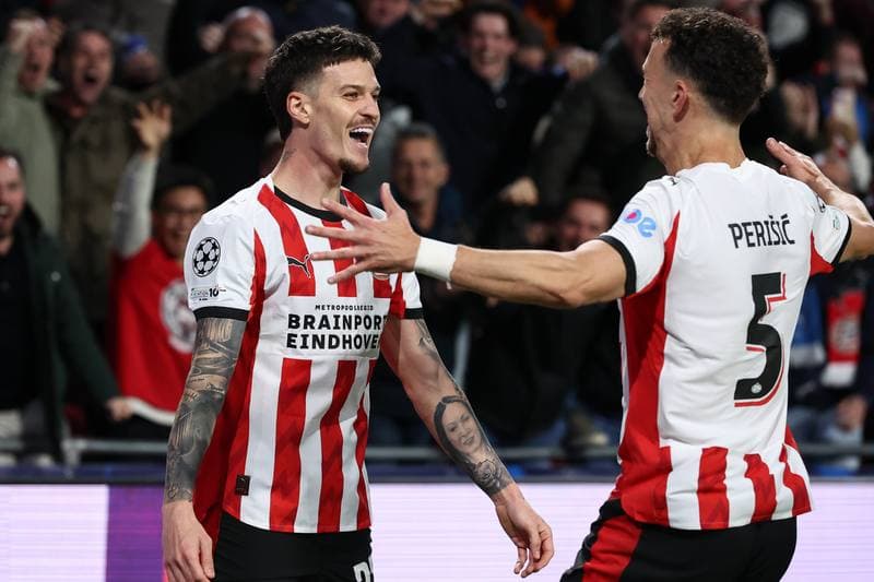 Football. UEFA Champions League. PSV Eindhoven - Napoli. 21.10.2025