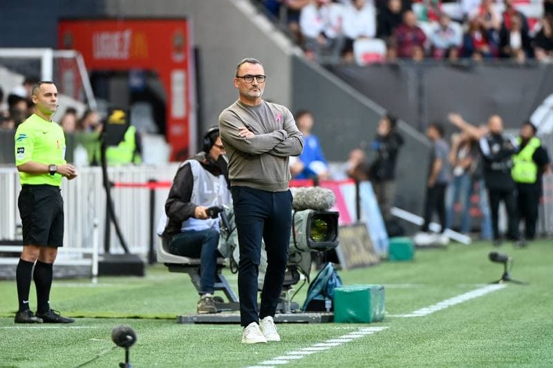 Football. Ligue 1 McDonald's. OGC Nice - Olympique Lyonnais. 18.10.2025