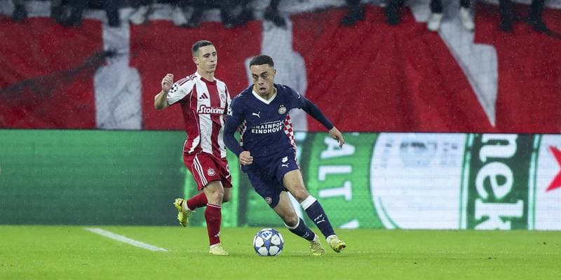 Football. UEFA Champions League. Olympiacos - PSV Eindhoven. 04.11.2025