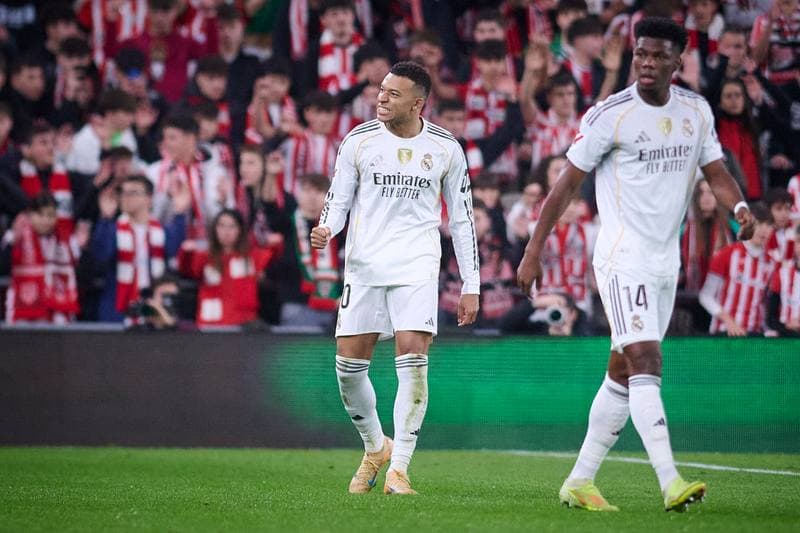 Football. La Liga. Athletic Bilbao - Real Madrid. 03.12.2025