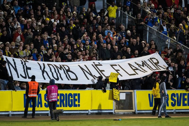 Football. FIFA World Cup Qualifier. Sweden - Kosovo. 13.10.2025