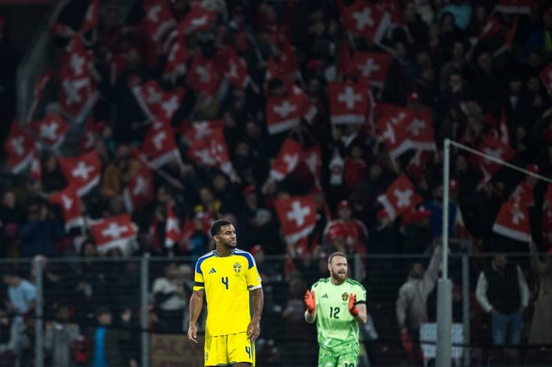 Football. FIFA World Cup Qualifier. Switzerland - Sweden. 15.11.2025