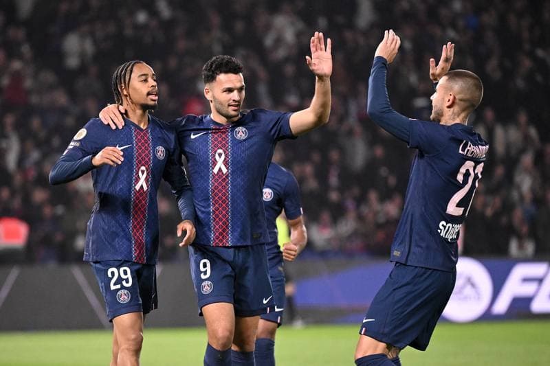Football. Ligue 1. Paris Saint-Germain - RC Strasbourg Alsace. 17.10.2025