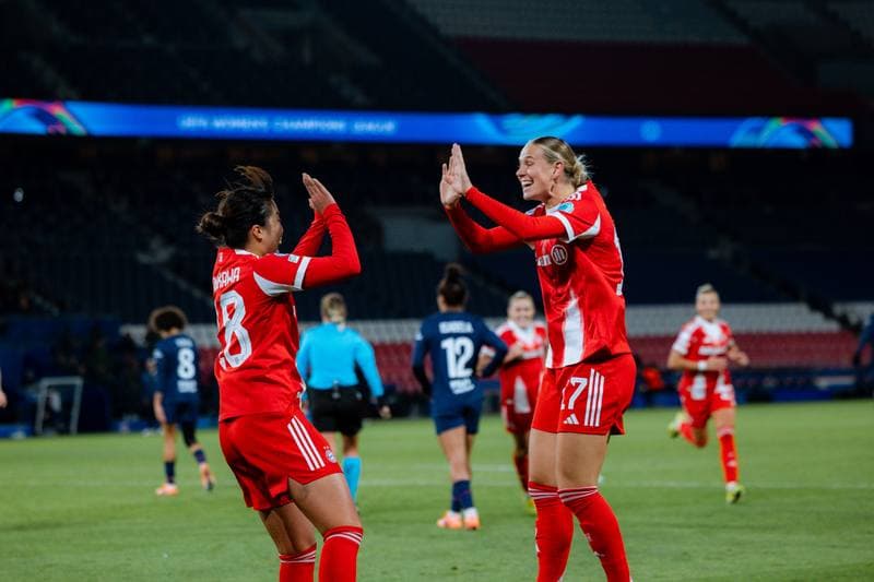 Football. UEFA Women's Champions League. Paris Saint-Germain - FC Bayern Munich. 16.03.2026