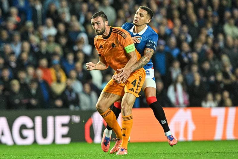 Football. UEFA Europa League. Rangers - A.S. Roma. 06.11.2025