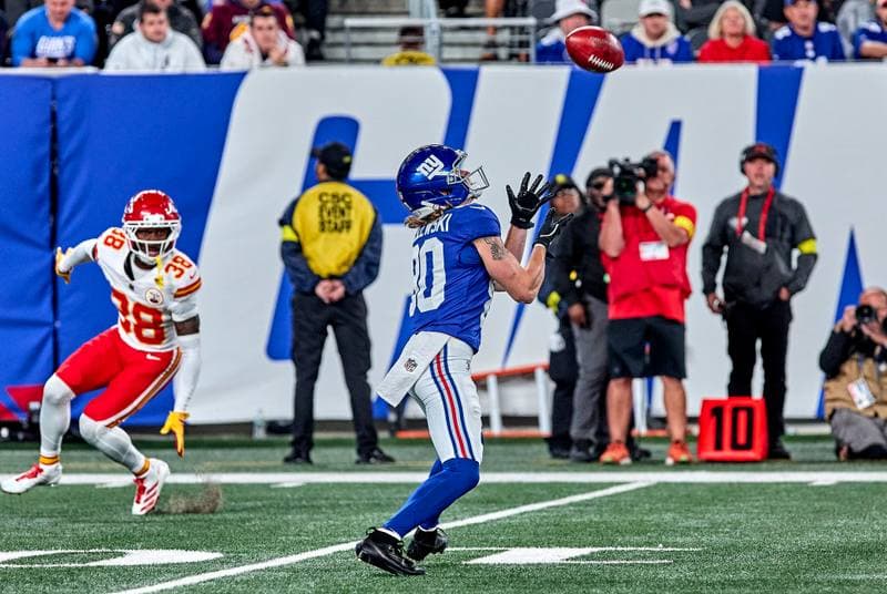 Football. NFL. Kansas City Chiefs - New York Giants. 21.09.2025