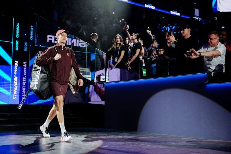 Tennis. ATP Finals. Jannik Sinner - Felix Auger-Aliassime. 10.11.2025